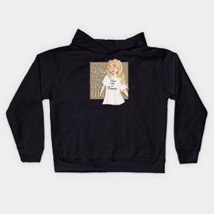 Sabrina carpenter nonsense coachella Kids Hoodie